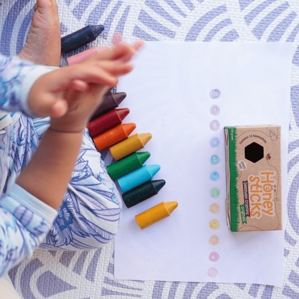 Honeysticks Jumbo Size Crayons For Toddlers and Kids Oman